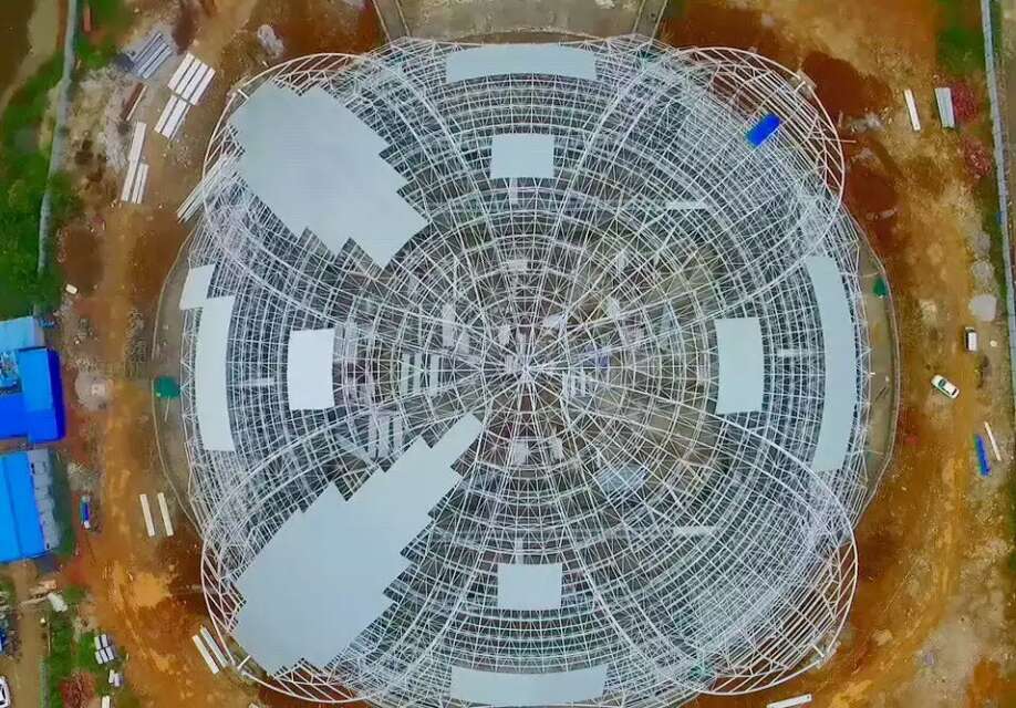 红河体育馆网架